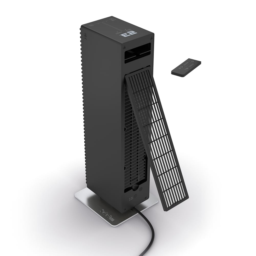 Paul. Two in One Fan Heater and Cooler with Adaptive Heat Technology and Cleanable Filter.