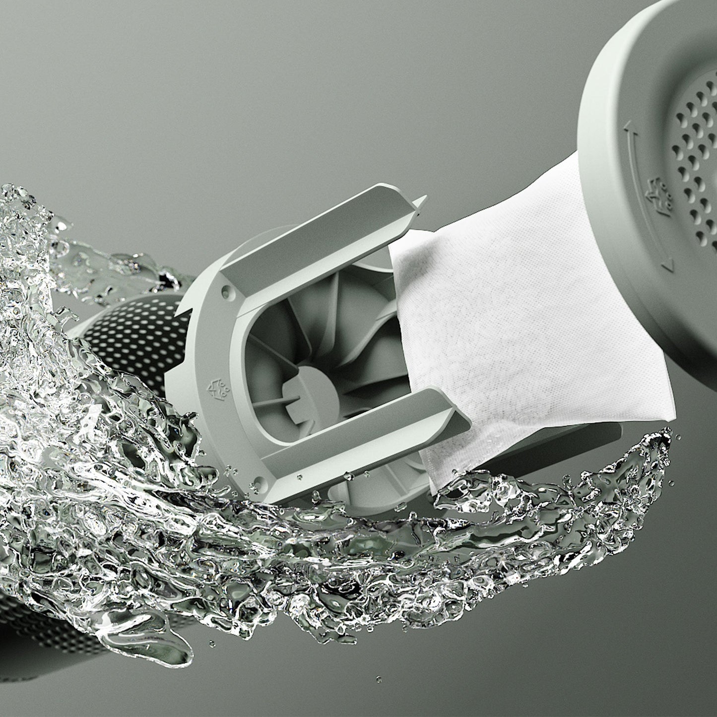 Absodry Duo Family Refill Bag 2-pack for Series 6 & Hanger