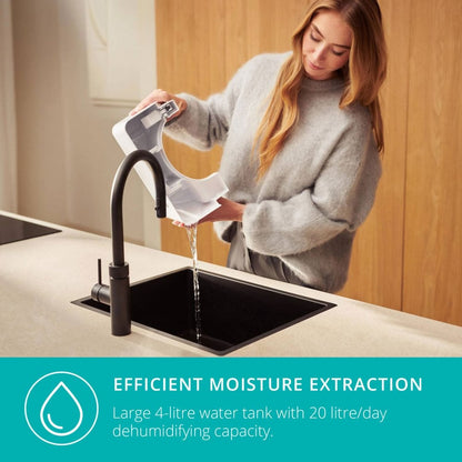 Bora Smart Dehumidifier & Laundry Dryer 20L