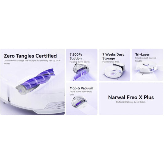 Narwal Freo X Plus Robot Vacuum and Mop