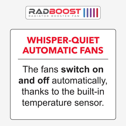 Radboost Radiator Booster Fan - Extension Set.