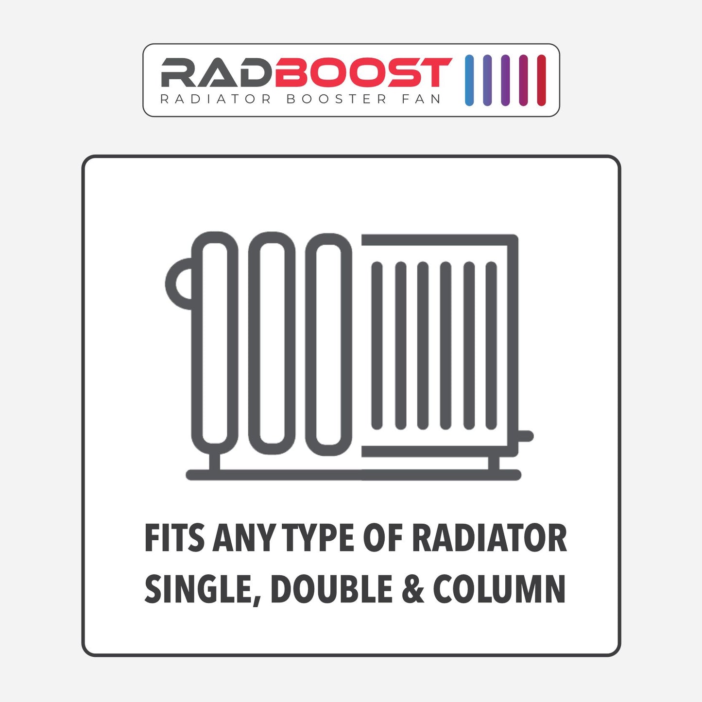 Radboost Radiator Booster Fan - Extension Set.